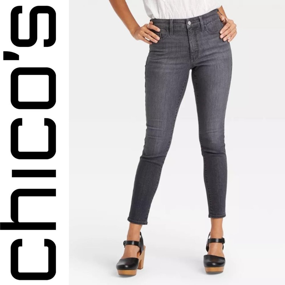 CHICO'S STRETCH SKINNY JEANS